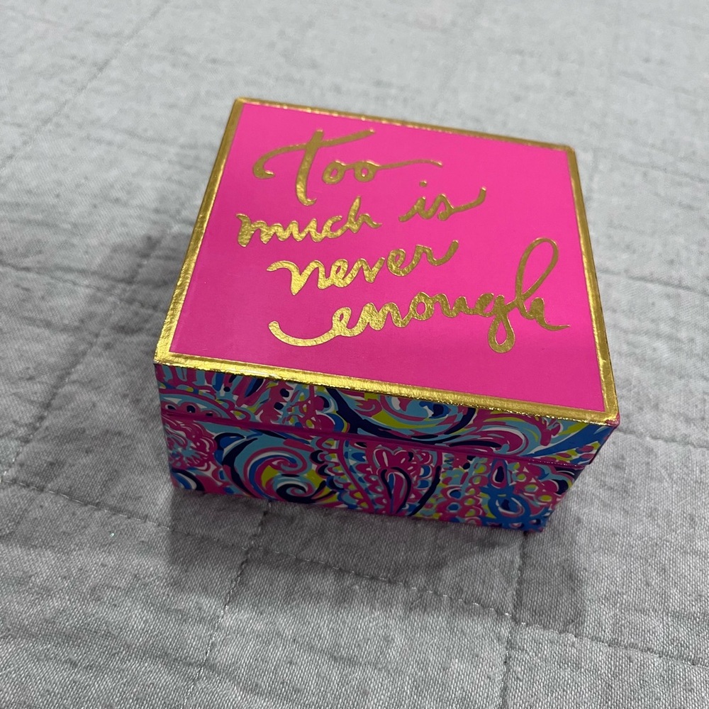Lilly Pulitzer Jewelry Box Psychedelic Sunshine